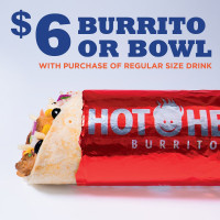 Hot Head Burritos outside