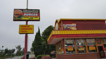 Time Out Burger outside