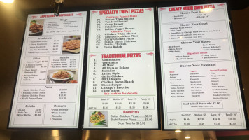 Pizza Twist Livermore, Ca menu