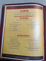 Jan's menu