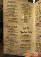 Hennessey's Tavern menu