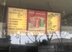 Jerry's Beefburgers menu