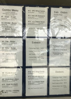 Jerry's Beefburgers menu