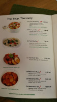 Food Thai Thai menu