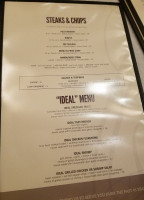 Sno's Seafood Steak menu