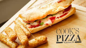 Cook's Pizza food