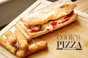 Cook's Pizza food