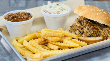 Haymaker Bbq food