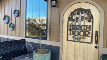 The Birch Door Cafe outside