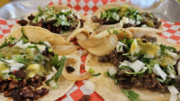 Tacos El Gordo food