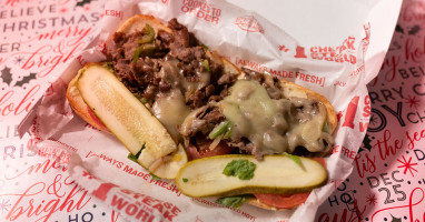 Charleys Cheesesteaks food