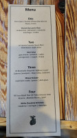 Farm Table menu