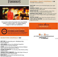 Firebirds Wood Fired Grill food