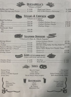 King Mackerel menu