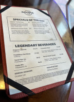 Hard Rock Cafe Philadelphia menu