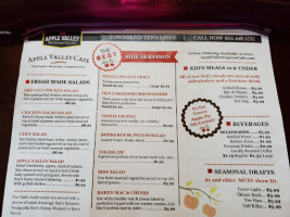 Apple Valley Cafe Express menu