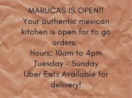 Maruca's Mexican Kitchen food