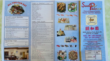 Summer Palace menu