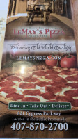 Lemay's Pizza inside