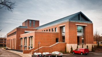 East Academic Building Café outside