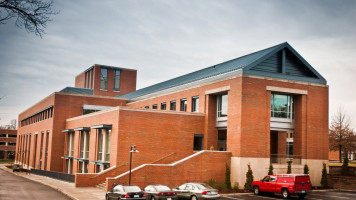 East Academic Building Café outside