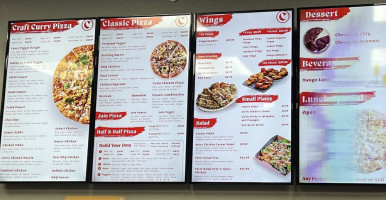 Milano's Pizza menu