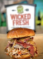 Wicked Fresh Craft Burgers food