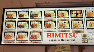 Himitsu Teriyaki menu