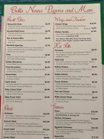 Bella Nonna Pizzeria More menu