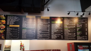 Salsa's Taqueria menu