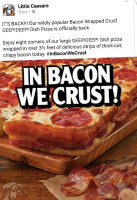 Little Caesars Pizza food