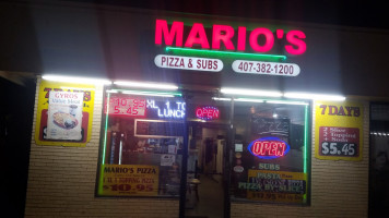 Mario's Pizza outside