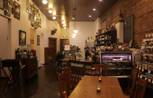 The Wired Rooster Coffee Shop inside