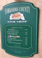 Yorkshire County Fish Shop food