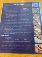 Thali menu