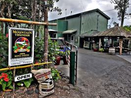 Mountain Thunder Coffee Plantation outside