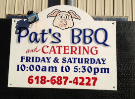 Pat's Bbq Catering inside