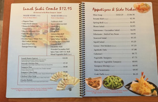 Sora Sushi Kelso menu