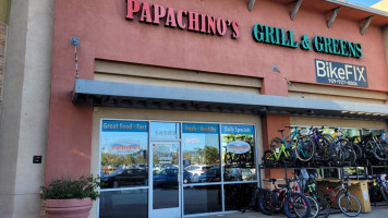 Papachino's Grill And Greens outside