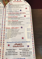 Andy’s Diner menu