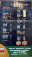 Mr. Kebab menu