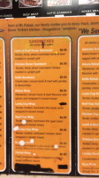 Mr. Kebab menu