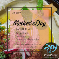 Zamzamz Mediterranean Grill food