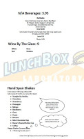 Lunchbox Burgers Gig Harbor menu