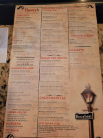 Harry's Seafood Grille In Ga menu