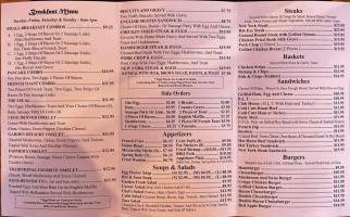 Red Apple menu