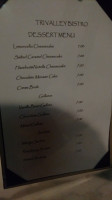 Tri Valley Bistro menu