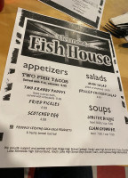 Clermont Fish House menu