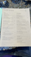 Cafe Flora menu