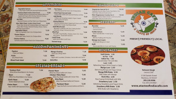 Tandoori Grill menu